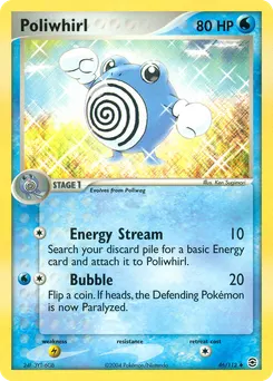 Poliwhirl #46, Reverse Foil