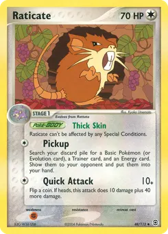 Raticate #48, Reverse Foil