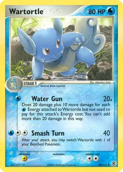 Wartortle #50, Prerelease