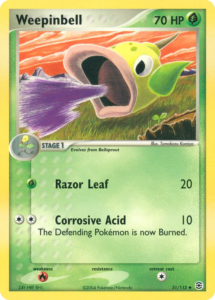Weepinbell #51, FireRed & LeafGreen