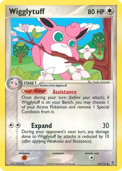 Wigglytuff #52, Reverse Foil