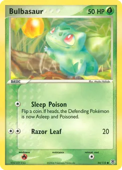 Bulbasaur #54, Reverse Foil