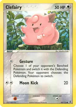 Clefairy #59, Reverse Foil