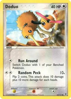 Doduo #62, Reverse Foil