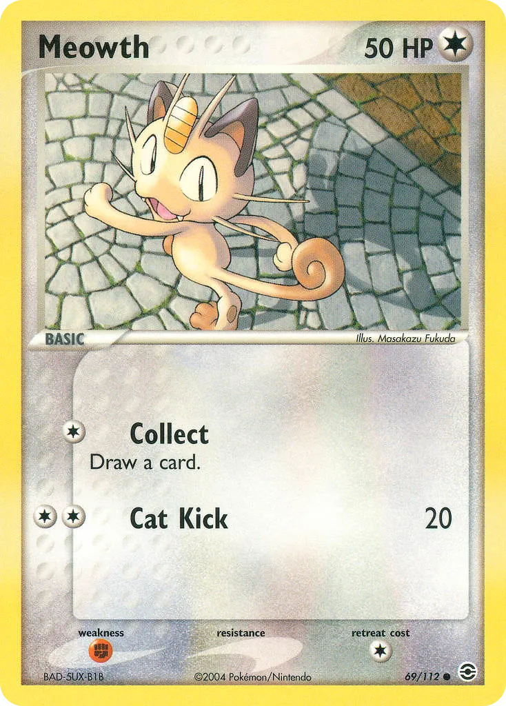 Meowth #69, FireRed & LeafGreen