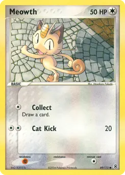 Meowth #69, Reverse Foil
