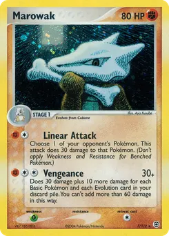 Marowak #7, Reverse Foil