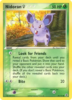 Nidoran ♀ #70, Reverse Foil