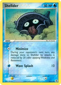 Shellder #79, Reverse Foil