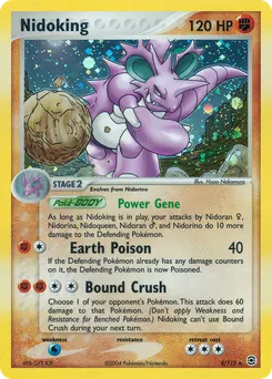 Nidoking #8, Reverse Foil
