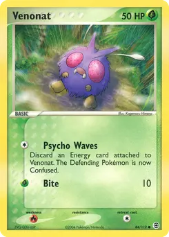 Venonat #84, Reverse Foil