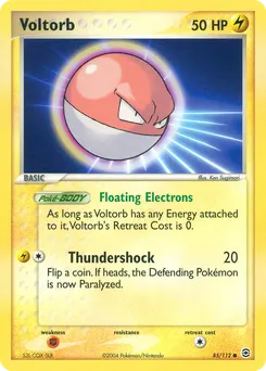 Voltorb #85, Reverse Foil