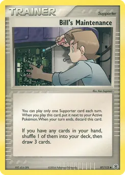 Bill's Maintenance #87, Reverse Foil