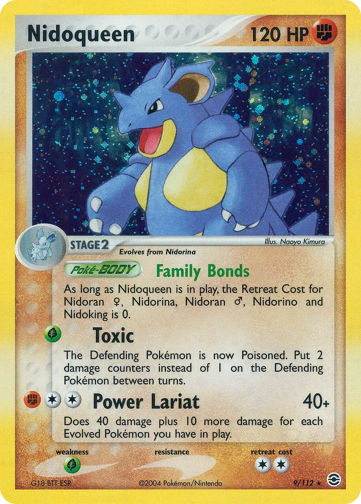 Nidoqueen #9, FireRed & LeafGreen
