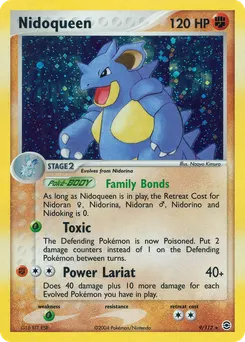 Nidoqueen #9, Reverse Foil