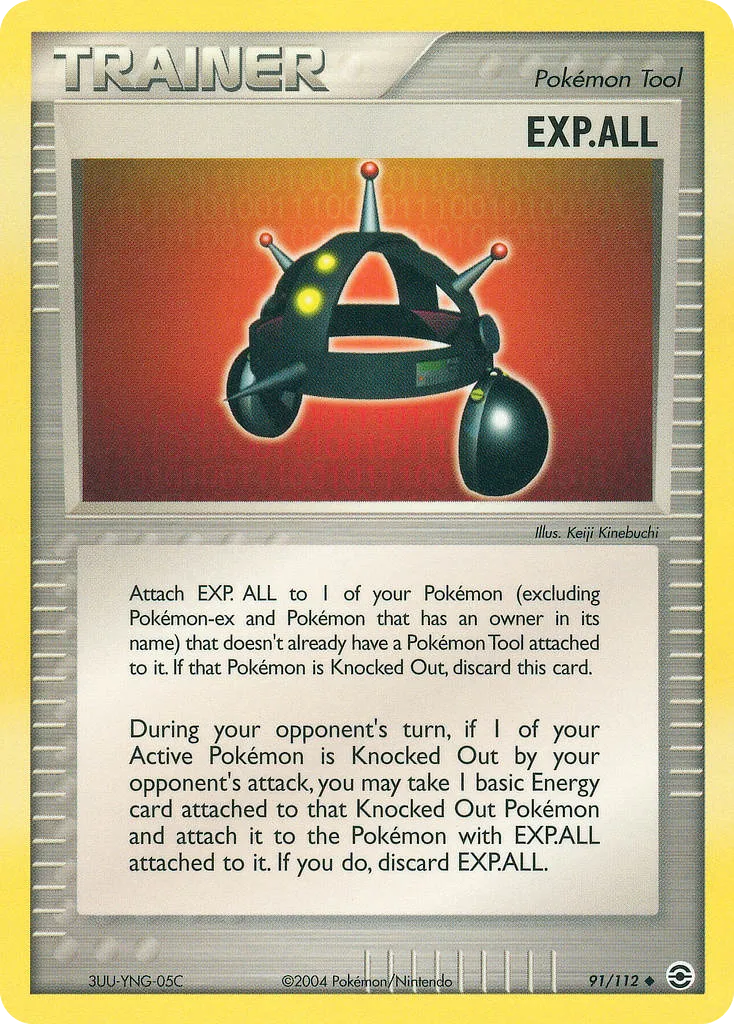 EXP.ALL #91, FireRed & LeafGreen Reverse Foil