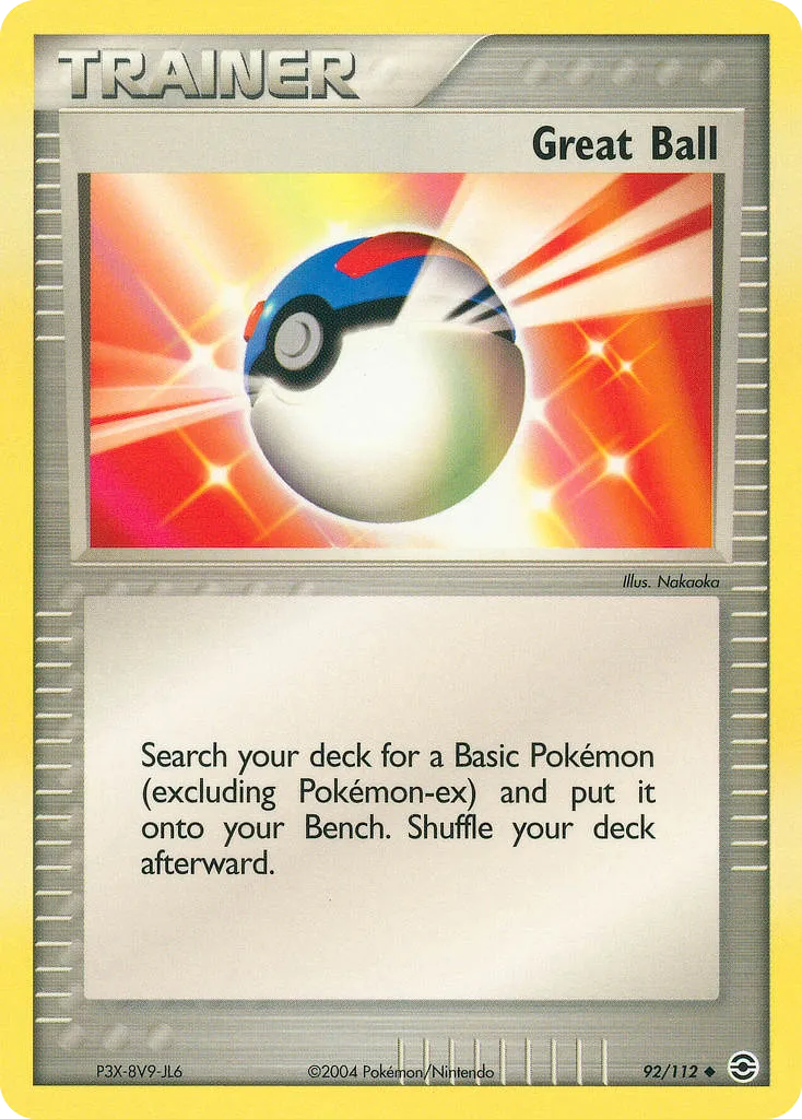 Great Ball #92, FireRed & LeafGreen