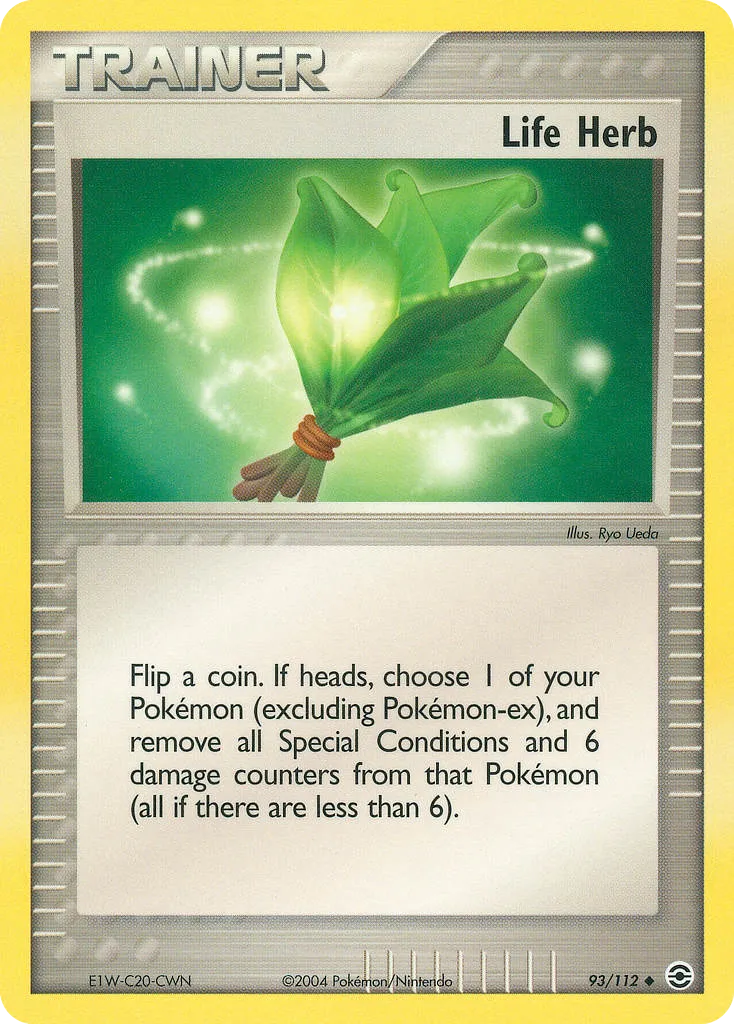 Life Herb #93, FireRed & LeafGreen Reverse Foil