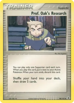 Prof. Oak's Research #98, FireRed & LeafGreen