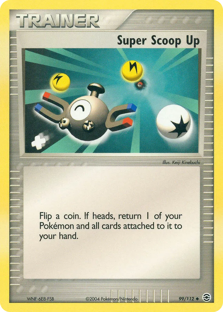 Super Scoop Up #99, FireRed & LeafGreen Reverse Foil