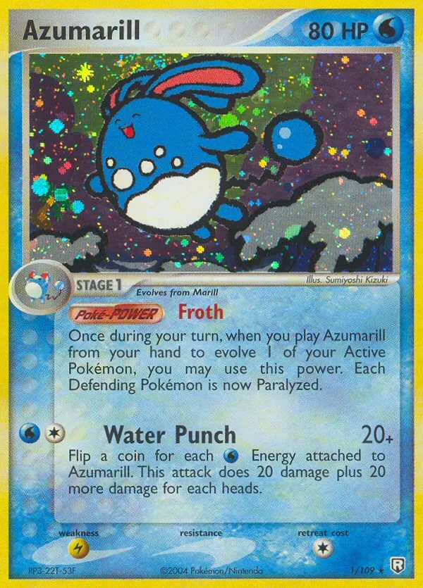 Azumarill #1, Team Rocket Returns