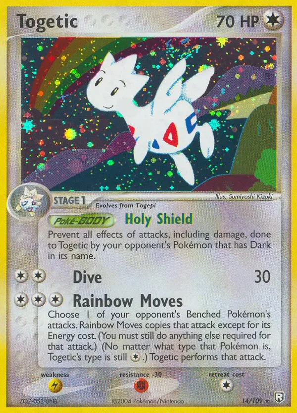Togetic #14, Team Rocket Returns Reverse Foil
