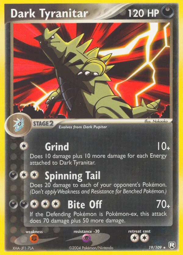 Dark Tyranitar #19, Team Rocket Returns