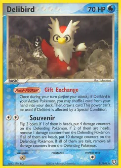Delibird #21, Reverse Foil