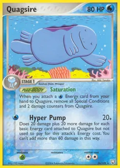 Quagsire #26, Reverse Foil