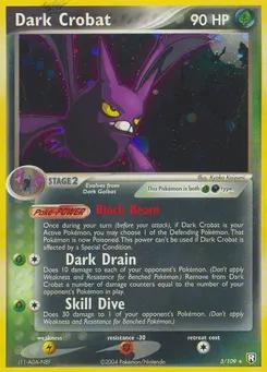 Dark Crobat #3, Reverse Foil