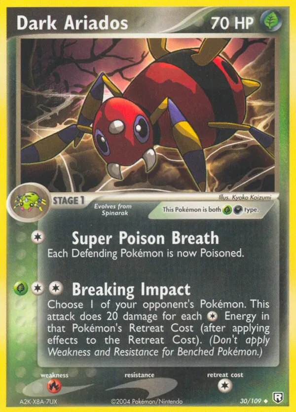 Dark Ariados #30, Team Rocket Returns