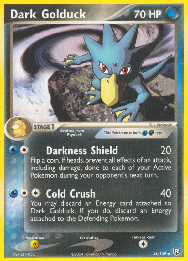 Dark Golduck #35, Team Rocket Returns