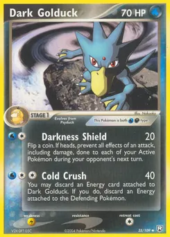 Dark Golduck #35, Reverse Foil