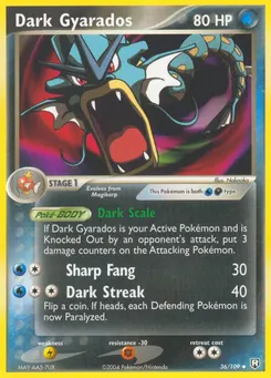 Dark Gyarados #36, Reverse Foil
