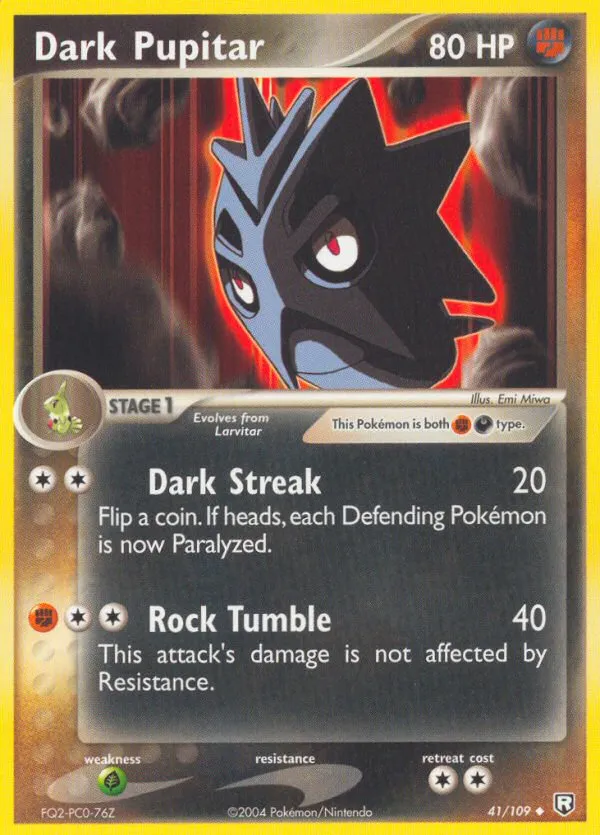 Dark Pupitar #41, Team Rocket Returns