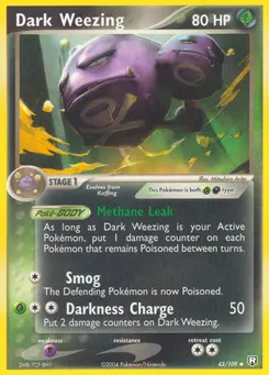 Dark Weezing #42, Reverse Foil