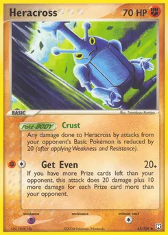 Heracross #43, Reverse Foil