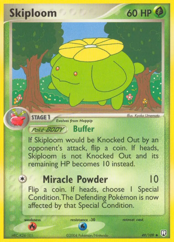 Skiploom #49, Team Rocket Returns