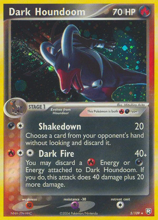 Dark Houndoom #5, Team Rocket Returns