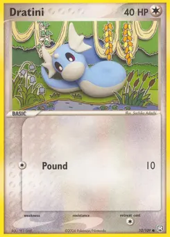 Dratini #52, Reverse Foil