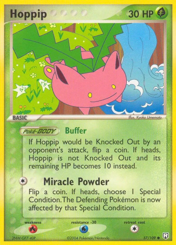 Hoppip #57, Team Rocket Returns Reverse Foil
