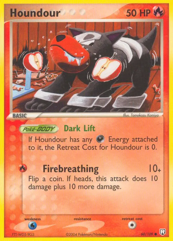Houndour #60, Team Rocket Returns