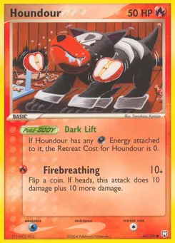 Houndour #60, Reverse Foil