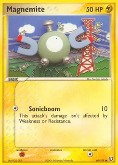 Magnemite #66, Reverse Foil