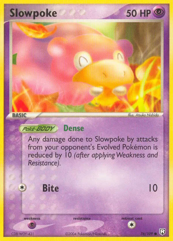 Slowpoke #76, Team Rocket Returns Reverse Foil