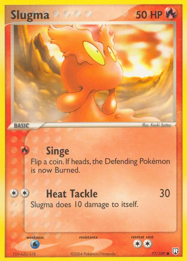 Slugma #77, Team Rocket Returns