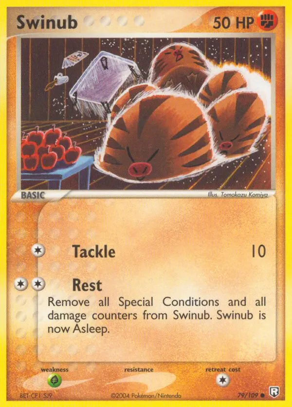 Swinub #79, Team Rocket Returns