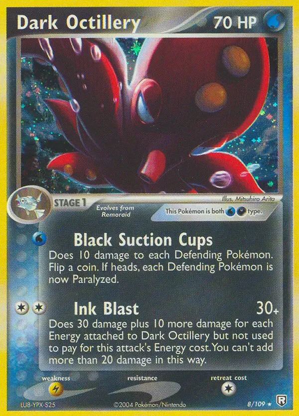 Dark Octillery #8, Team Rocket Returns