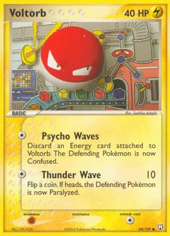 Voltorb #80, Reverse Foil