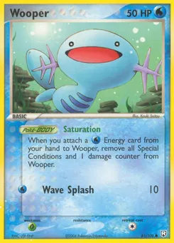 Wooper #81, Reverse Foil